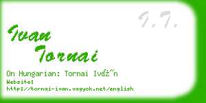 ivan tornai business card